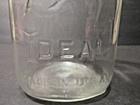 Vintage Ball Ideal Clear Glass Qt Square Mason Canning Jar Wire Bail Made In USA — photo 6