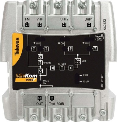 Televes Mehrbereichsverstärker MVNF440DD2 Verstärker 562422