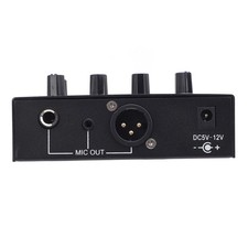   Microphone Preamp Enhance Sound Quality 48V Power XLR Output Dynamic And