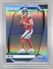 Bo Nix 2024 Panini Prizm #309 Silver Rookie RC