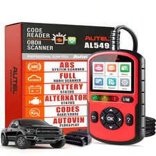Autel Obd2 Scanner Autolink Al549 Check Engine Code Reader Abs Diagnostic Tool