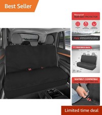 Durable Waterproof Neoprene Bench Seat Cover - Protects Against Spills Stains