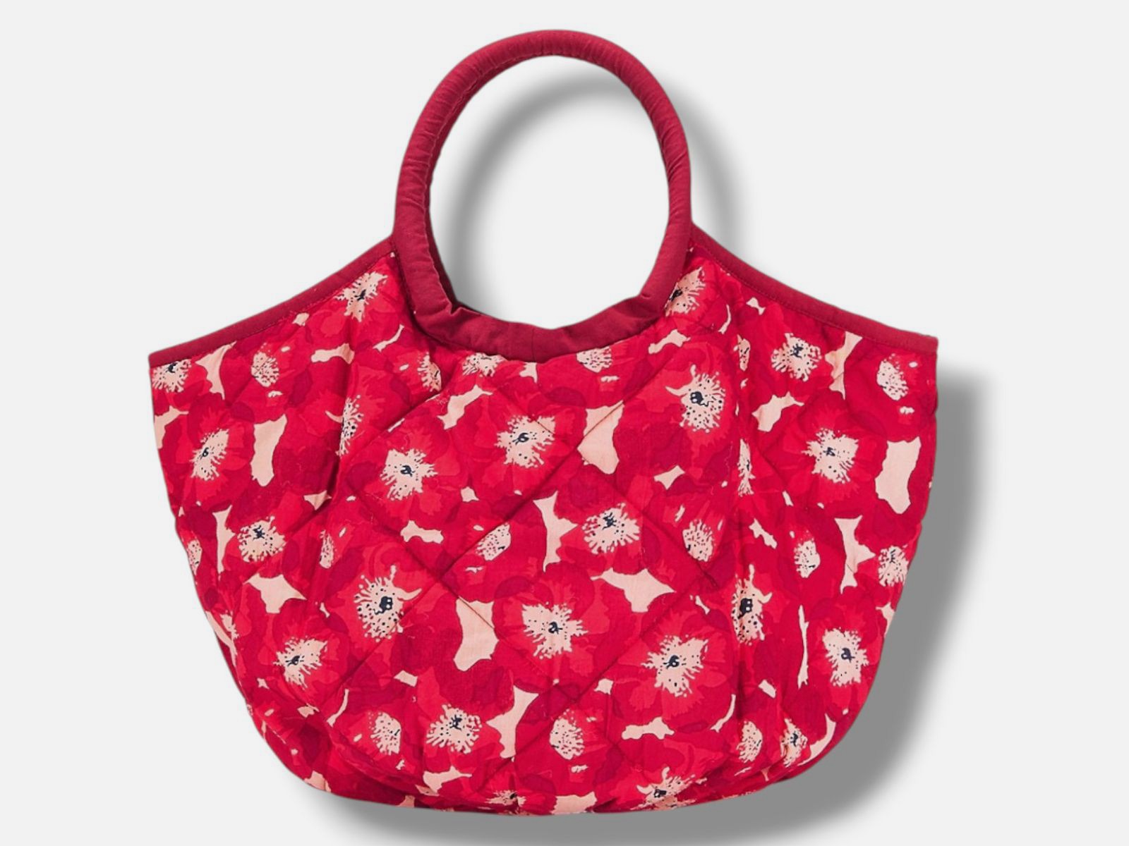 Ro's Garden Girl's Red Mini Jacinta Bali Quilted Bag