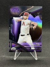 ZAC GALLEN 2026 Topps Chrome Black 15/75 PURPLE REFRACTOR #126 Diamondbacks