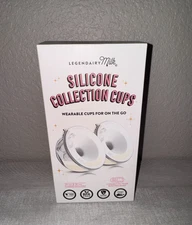Legendairy Milk Silicone Collection Cups Wearable Hands Free On The Go 24/28 mm