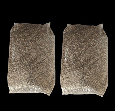 2x Strohpellets 15kg Einstreu Pferdebox Weizenstroh Stall Tierstreu hypoallergen
