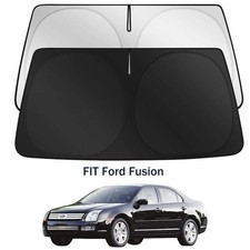 Titanium Silver Foldable Windshield Sun Shade Uv Block For Ford Fusion Titanium Silver Foldable Windshield Sun Shade Uv Block For Ford Fusion