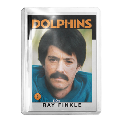 #ad #ad Custom Ray Finkle Miami Dolphins Ace Ventura Novelty 1986 Football Card $7.99