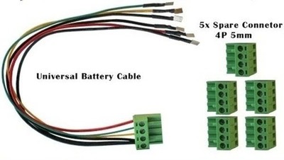 Set Akku Verbindungskabel für Profi Laptop Battery Analyzer NLBA1