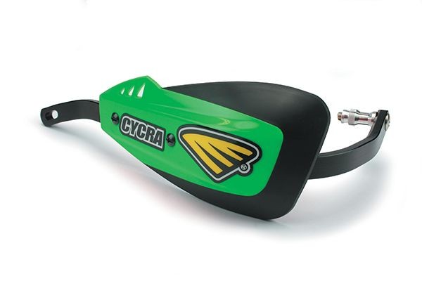 Protège-mains SERIES ONE vert accessoire guidon moto enduro sans kit