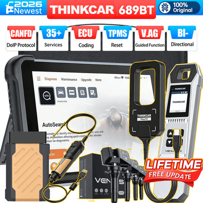 ThinkScan 689BT OBD2 Car Diagnostic Scanner TPMS Programmer Key All Lost Program
