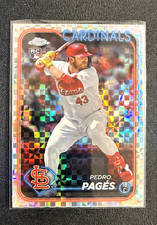 2024 Topps Chrome Update Series - Pedro Pages #USC29 X-Fractor (RC)
