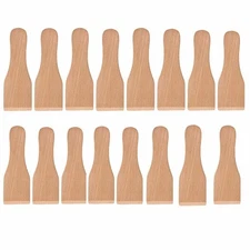 Wooden Raclette Spatula for Non-stick Pans | Baking Utensils Set | Kitchen To...