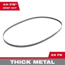 Milwaukee 10/14 Tpi Deep Cut Band Saw Blades 25-Pack