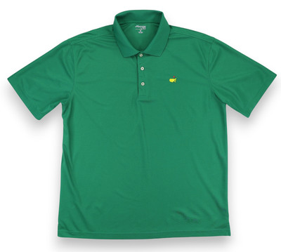 Masters Tech Golf Polo Shirt Mens XL Green Augusta National Golf Polyester