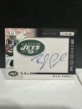 Bilal Powell 2011 Rookies & Stars Rookie Auto /299 Logo Patch New York Jets 🔥 E