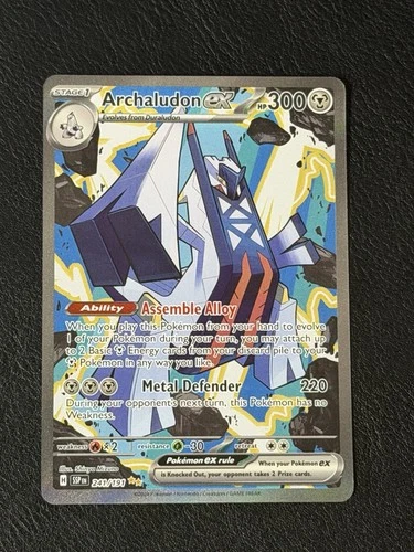 Pokemon Archaludon EX 241/191 Surging Sparks Illustration Rare Holo