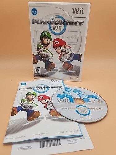 Mario Kart Wii - Complete w/ Manual - Tested - Working