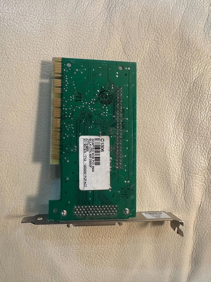 Scheda controller SCSI Adaptec - Immagine 2 di 3