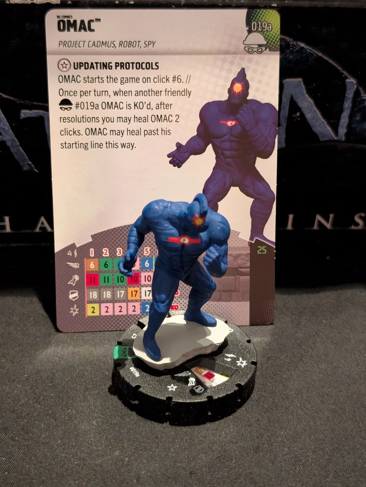 DC Heroclix Notorious 019a OMAC Uncommon - Image 1 of 1