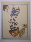 Soviet magazine Anti Zionist Israel military David star Semitic US Jets war art