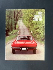 1965 Corvette Sting Ray Original Sales Brochure / Sales Catalog