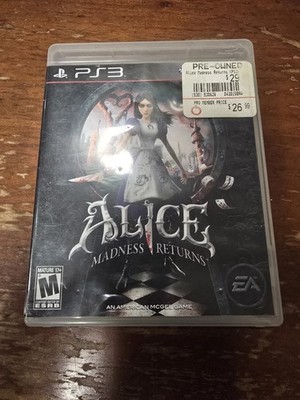 Alice: Madness Returns (Sony PlayStation 3, 2011) CIB COMPLETE