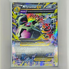 Pokémon TCG M Tyranitar EX 43/98 XY Ancient Origins Holo Ultra Rare Mega EX on eBay
