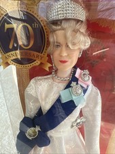 NEW Queen Elizabeth II Platinum Jubilee Barbie Doll Signature HCB96 New in Box