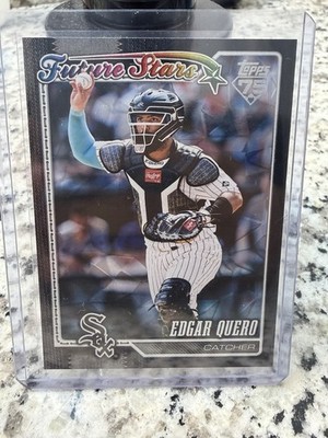 Topps 2026 Series 2 Future Stars Edgar Quero #635 Black Diamante /10 TEAM COLOR