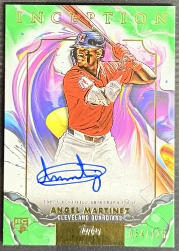 Angel Martinez 2025 Topps Angel Martinez Green