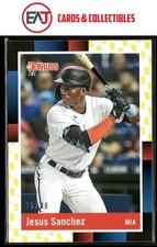 Jesus Sanchez 2022 Donruss Presidential Collection SN #241 Miami Marlins
