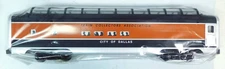 USED Lionel 6-52085 TCA 15" Full Vista Dome Car "City of Dallas"