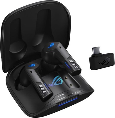 ASUS ROG Cetra True Wireless SpeedNova Gaming Earbuds Black Adaptive ANC In Ear
