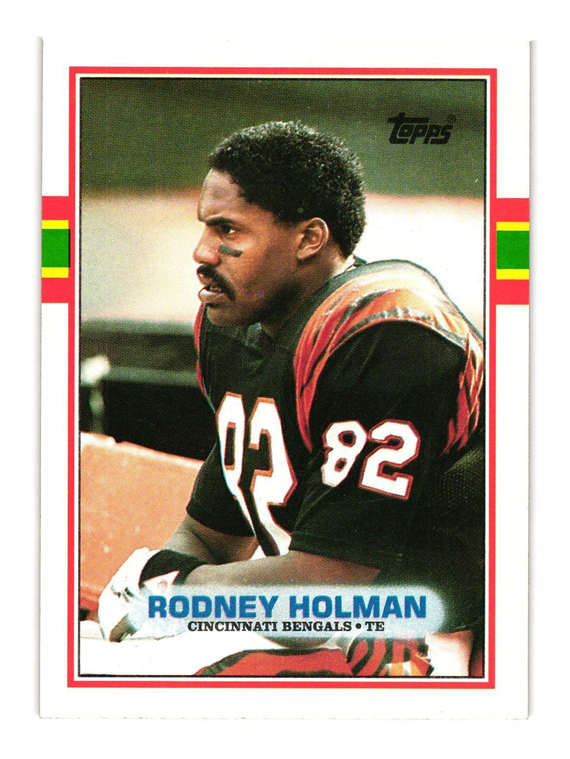 1989 Topps #32 Rodney Holman Cincinnati Bengals