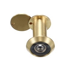 Sumnacon Safety Door Viewer,Solid Brass 220-degree 22mm, Gold