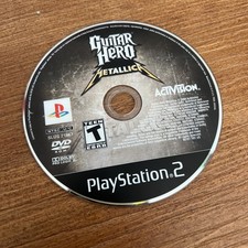 PS2 Guitar Hero  Metallica DISC ONLY TESTED 