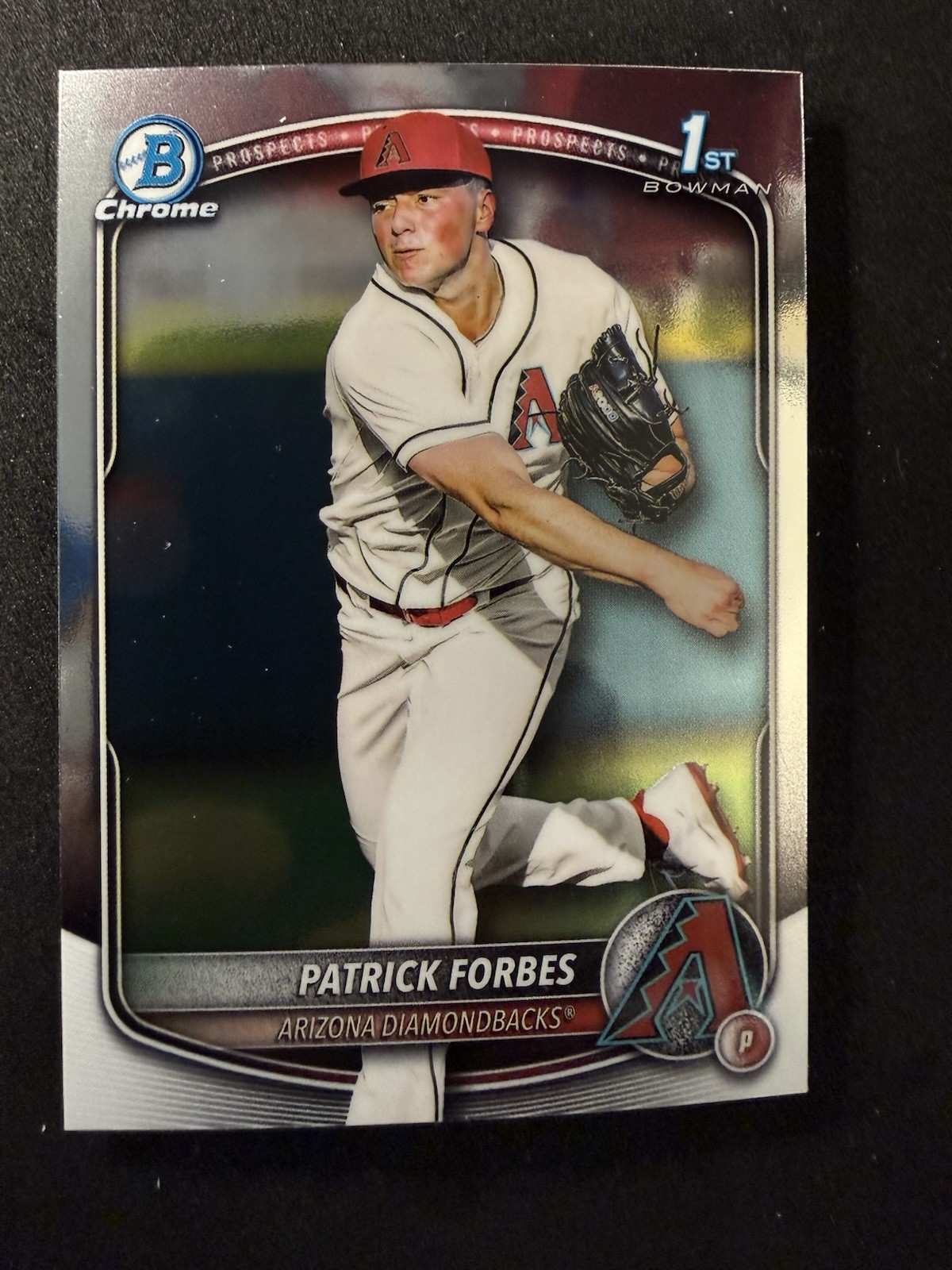 2025 Bowman Draft Chrome - #BDC-89 Patrick Forbes Diamondbacks 1st Bowman