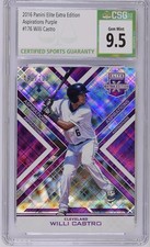 2016 PANINI ELITE EXTRA EDITION WILLI CASTRO ASPIRATIONS PURPLE /200 CSG 9.5 10
