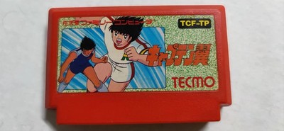 Captain Tsubasa Holly and Benji Nintendo Famicom Japan NES TCF-TP Tecmo Cartridge