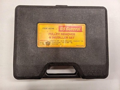 US General Pulley Remover and Installer Set (Item# 40749)