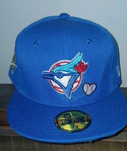 Rare New Era Toronto Blue Jays 1992 World Series Hat Fitted Cap 59FIFTY 7 3/4