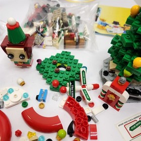 Lego Christmas Santa Collection Bulk Lot 40262 40263 40338 40353 COL-3113