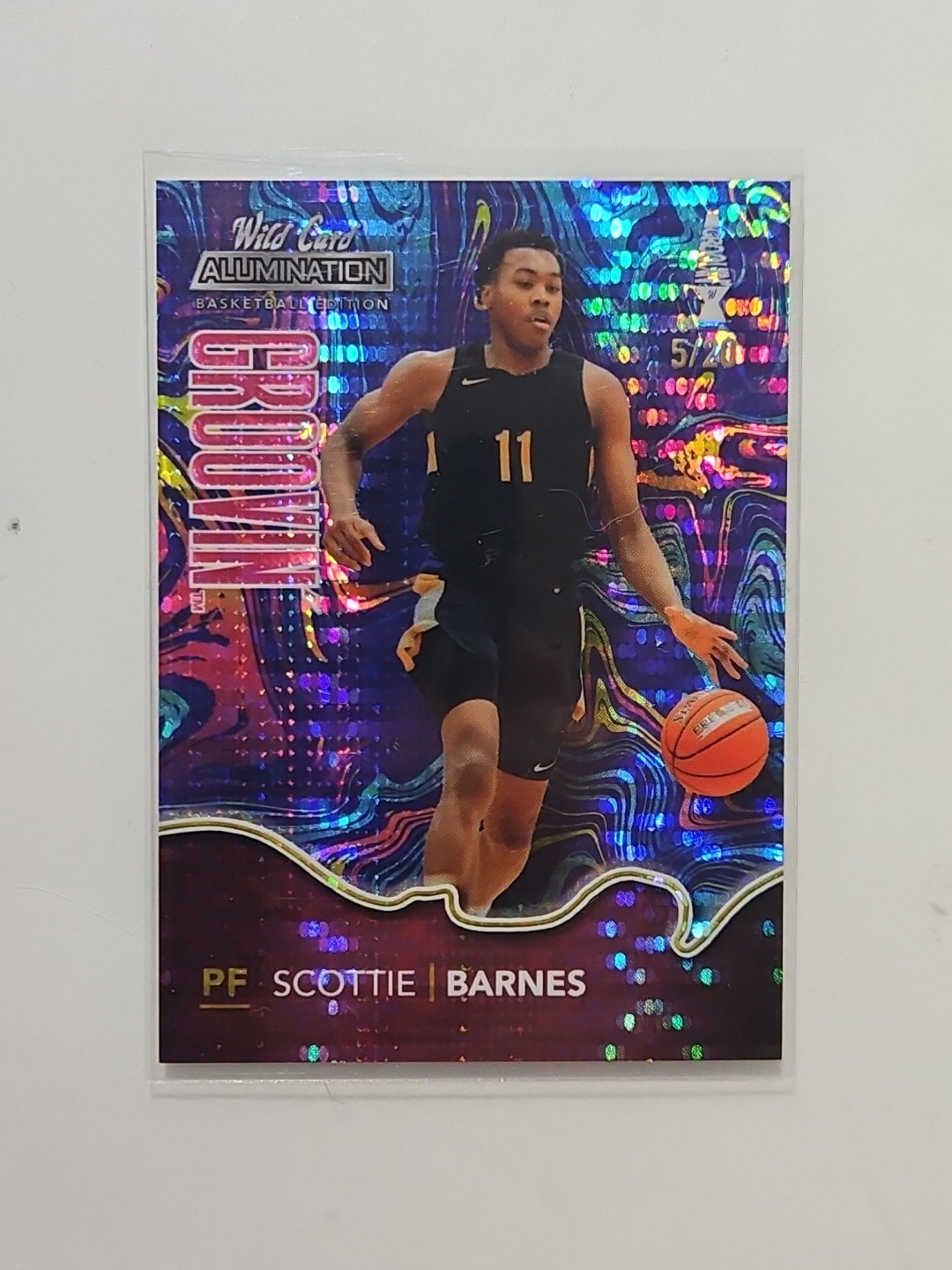 2022 Wild Card Alumination Groovin Scottie Barnes 5/20 RC #BG-42