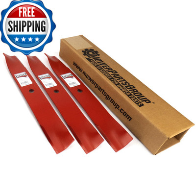 Mowerpartsgroup 3 Mower Blades For Exmark Quest 50 Deck E And S Series Replaces