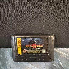 Mortal Kombat II 2 (Sega Genesis 32X, 1994) Authentic Game Cartridge