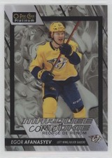 2023 O-Pee-Chee Platinum Marquee Rookies Liquid Metal 81/399 Egor Afanasyev 0l6f