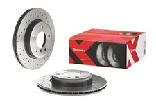 2x Bremsscheibe gelocht/innenbel. 09.7701.1X BREMBO f�r BMW 3 3 Coupe 3 Touring