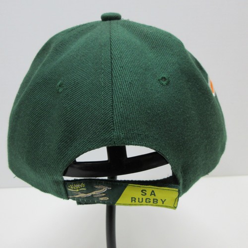 Cappello Springboks Sudafrica berretto cinturino schiena uomo Rugby Union SA Rugby - Foto 3 di 10