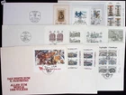 /// GERMANY, DDR 1987 - 39 FDC - ART, PROFESSIONS, BRIDGE, ARCHITECTURE